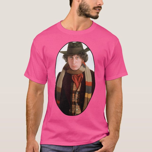Camiseta Tom Baker (4º Doutor) (Frente)