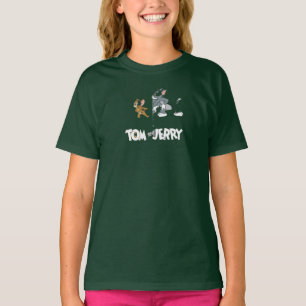 Camiseta Tom e Jerry A Caçada Nunca Termina Rivais Clássico