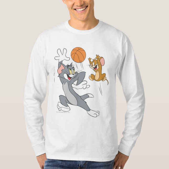 Camiseta Tom e Jerry Basbol 1 (Frente)