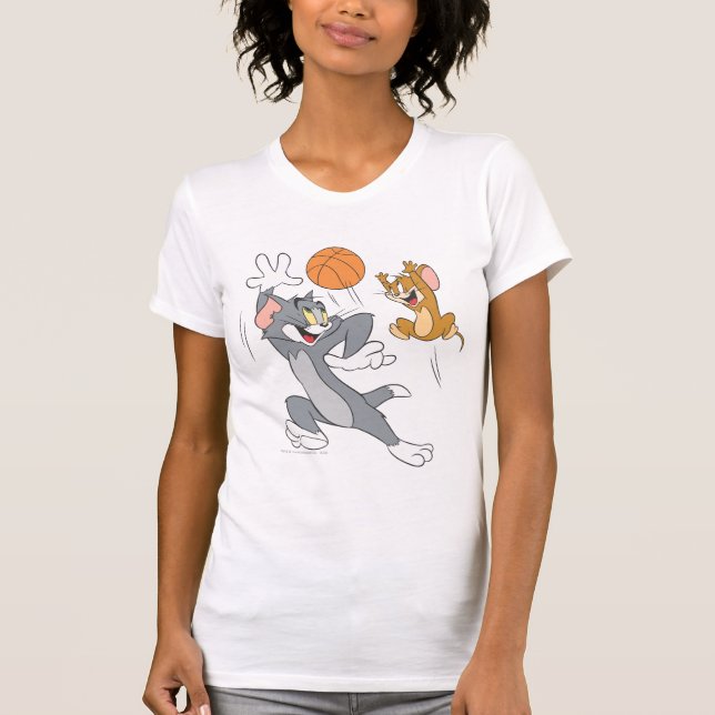 Camiseta Tom e Jerry Basbol 1 (Frente)