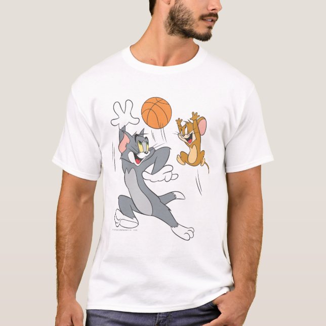 Camiseta Tom e Jerry Basbol 1 (Frente)