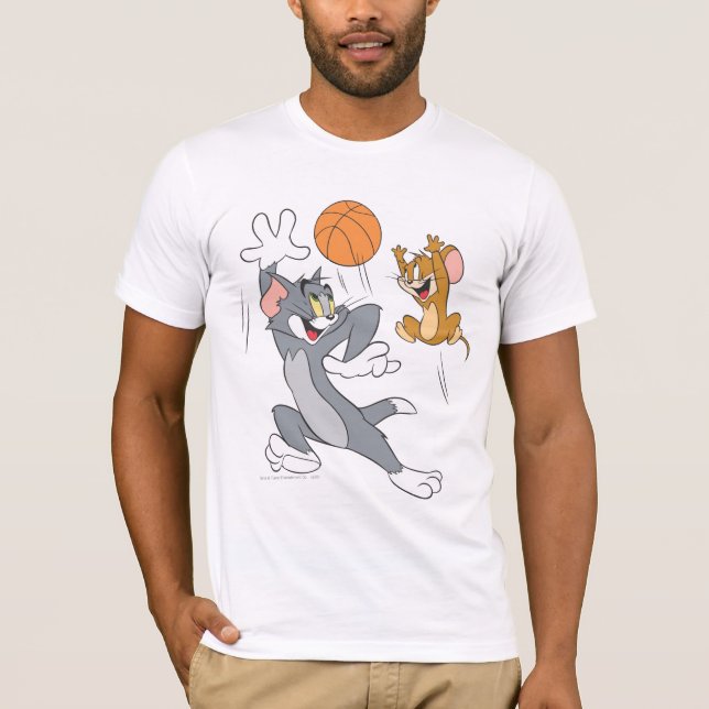 Camiseta Tom e Jerry Basbol 1 (Frente)