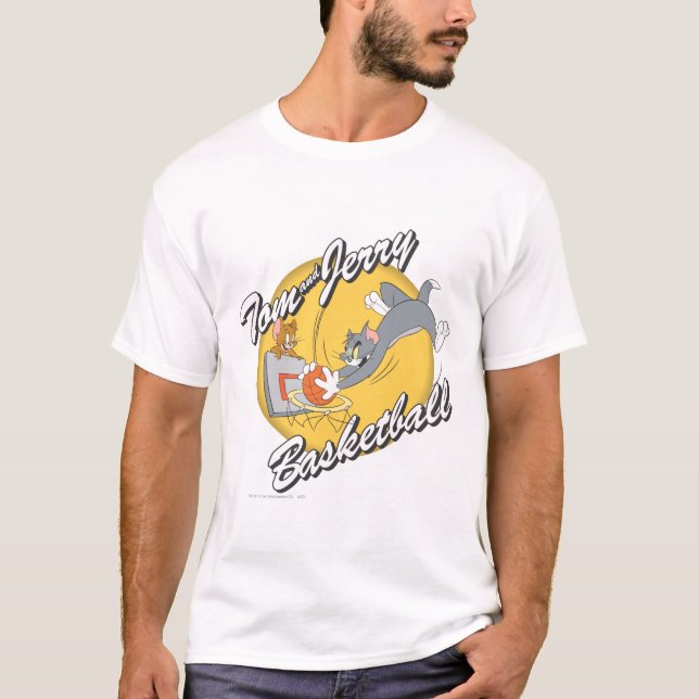 Camiseta Tom e Jerry Basbol 2 (Frente)