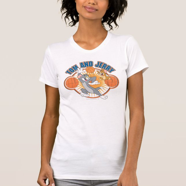 Camiseta Tom e Jerry Basbol 4 (Frente)
