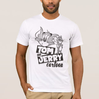 Camiseta Tom E Jerry | Cartoon Tom E Jerry