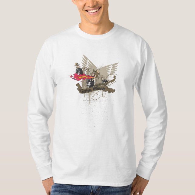 Camiseta Tom e Jerry Custome Wheels (Frente)