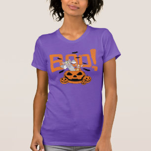 Camiseta Tom e Jerry Feliz Halloween Boo