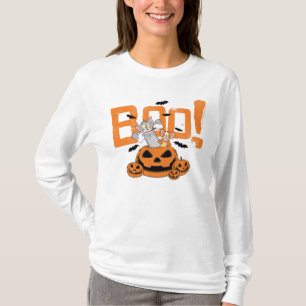 Camiseta Tom e Jerry Feliz Halloween Boo
