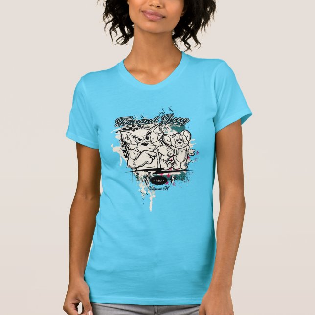 Camiseta Tom e Jerry Hollywood CA (Frente)