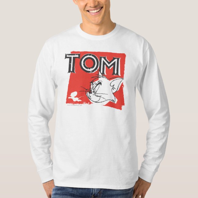 Camiseta Tom e Jerry Mad Cat (Frente)