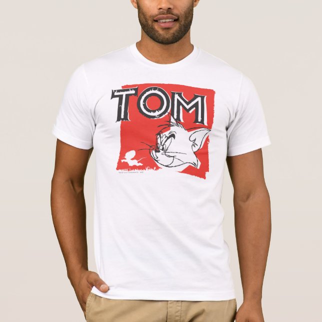 Camiseta Tom e Jerry Mad Cat (Frente)