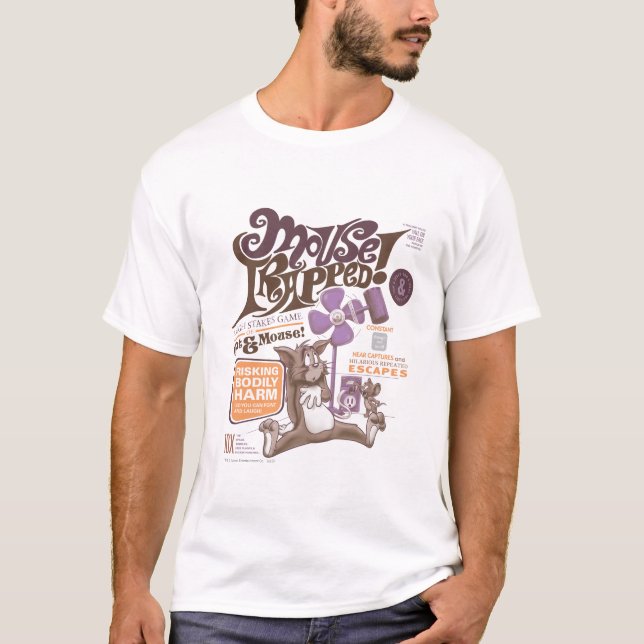 Camiseta Tom e Jerry Mouse Armados (Frente)