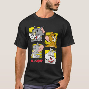 Camiseta Tom e Jerry Quatro Amigos Engraçados