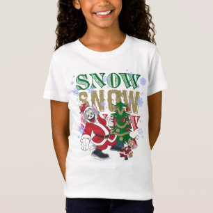 Camiseta Tom e Jerry Santas da Árvore