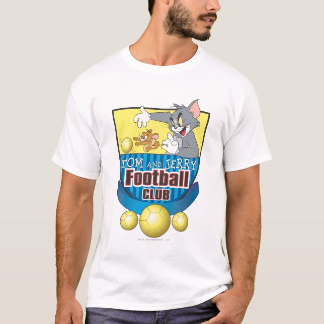 Camiseta Tom e Jerry Soccer (Futebol) 5 (Frente)