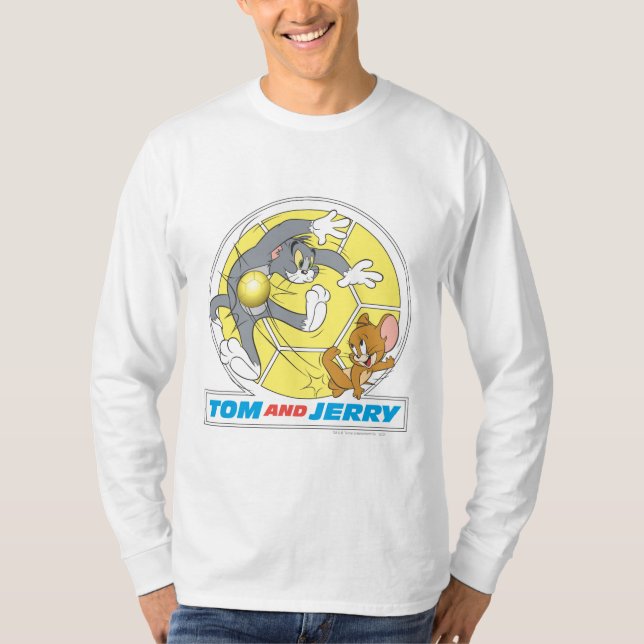 Camiseta Tom e Jerry Soccer (Futebol) 8 (Frente)