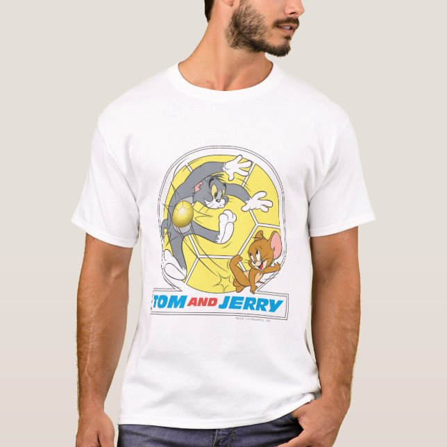 Camiseta Tom e Jerry Soccer (Futebol) 8 (Frente)