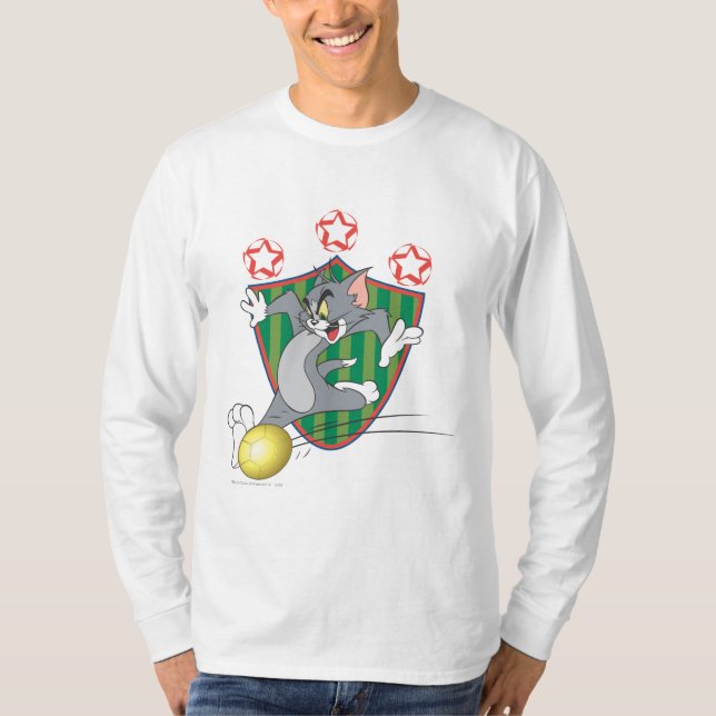 Camiseta Tom e Jerry Soccer (Futebol) 9 (Frente)