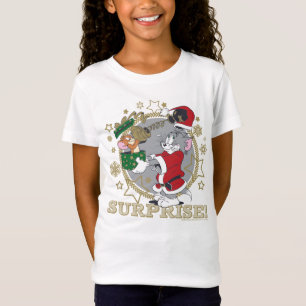 Camiseta Tom e Jerry Surprise Gift