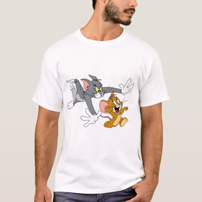 Camiseta Tom e Jerry T-shirt (Frente)