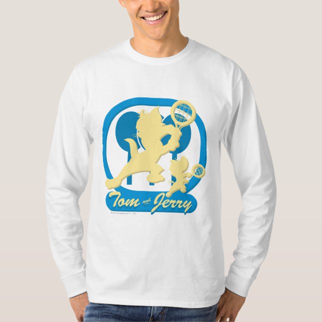 Camiseta Tom e Jerry Tênis Stars 3 (Frente)