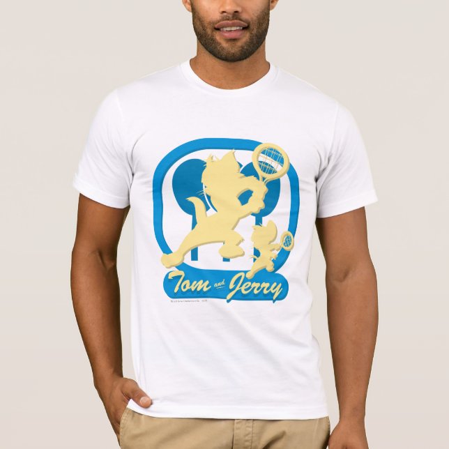 Camiseta Tom e Jerry Tênis Stars 3 (Frente)