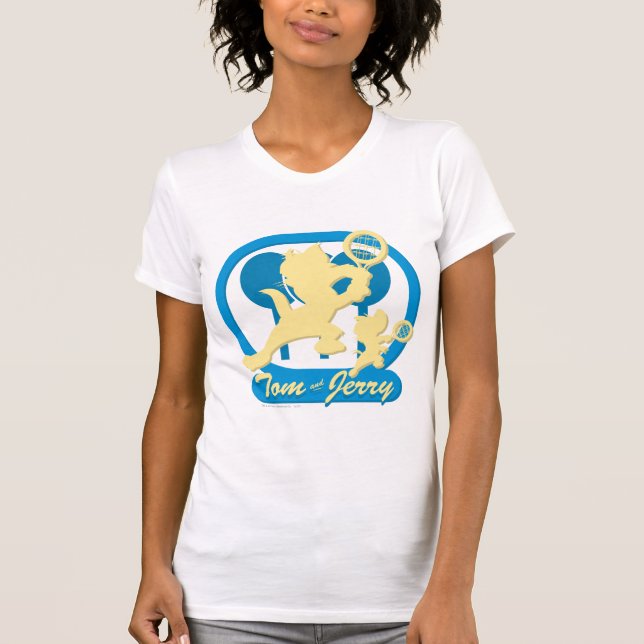 Camiseta Tom e Jerry Tênis Stars 3 (Frente)