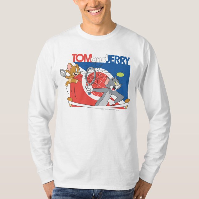 Camiseta Tom e Jerry Tênis Stars 4 (Frente)