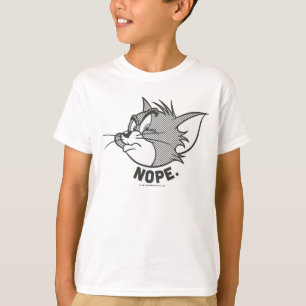 Camiseta Tom e Jerry Tom dizem Nope