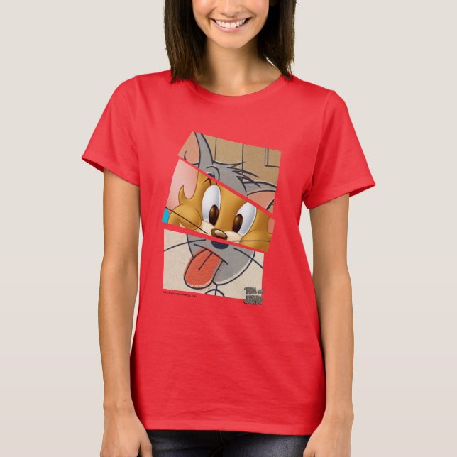 Camiseta Tom E Jerry | Tom E Jerry Mashup (Frente)