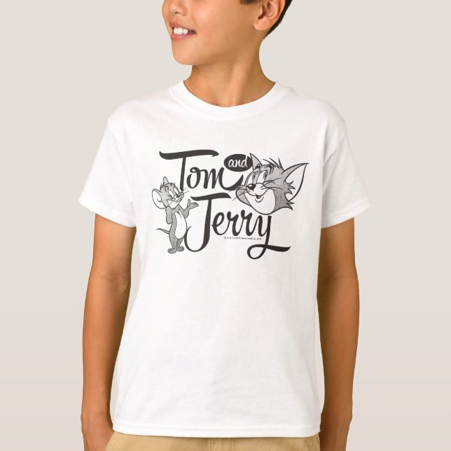 Camiseta Tom E Jerry | Tom E Jerry Parecidos (Frente)