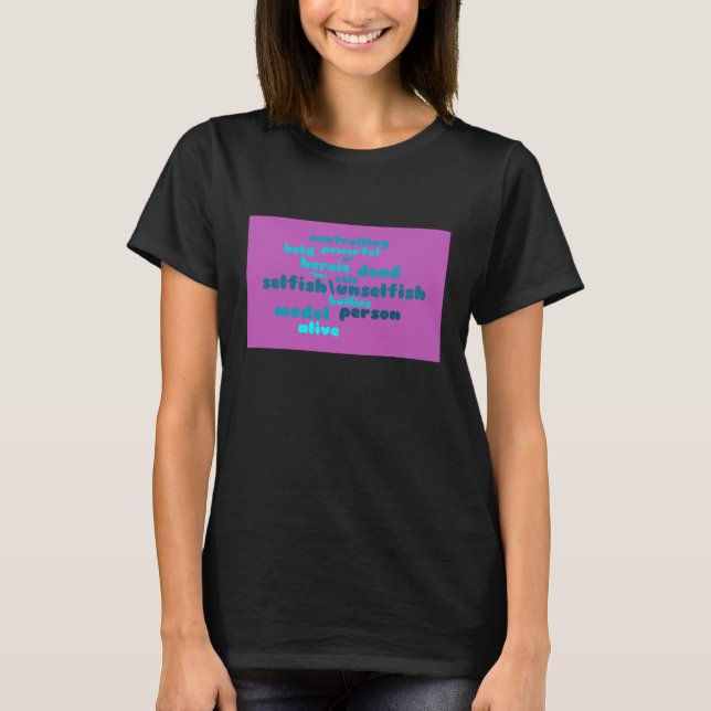Camiseta Tom feminino: layout frontal (Frente)