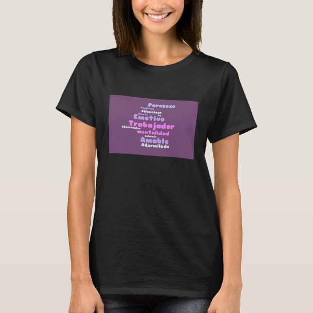 Camiseta Tom feminino: layout frontal (Frente)