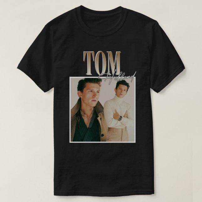 Camiseta Tom holland Classic T-Shirt (Frente do Design)