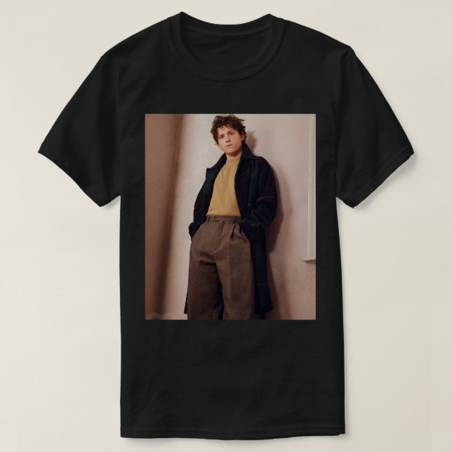 Camiseta Tom Holland GQ Man do Ano (Frente do Design)