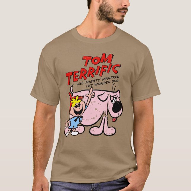 Camiseta tom incrível retrô (Frente)