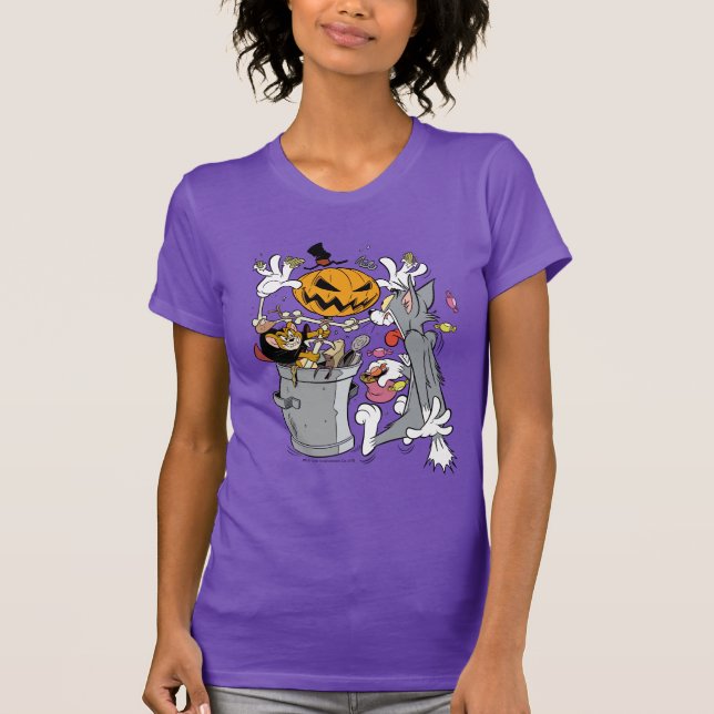 Camiseta Tom & Jerry | Boo para o Tom (Frente)