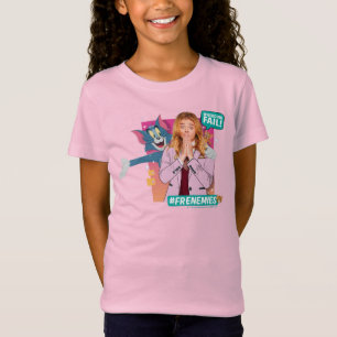 Camiseta Tom & Jerry Com Kayla - Franceses