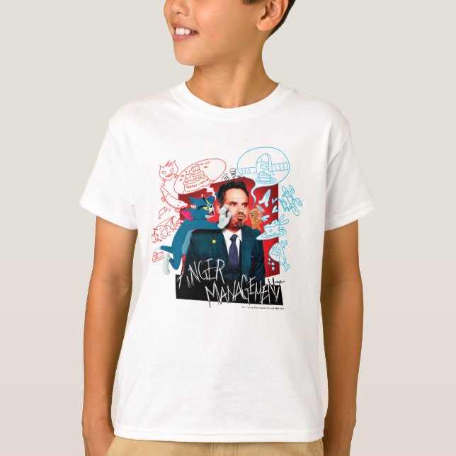Camiseta Tom & Jerry Com Terrance - Gerenciamento De Raiva (Frente)