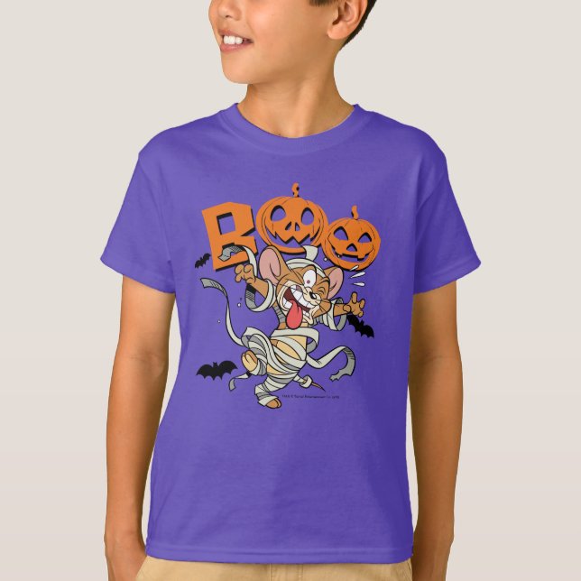 Camiseta Tom & Jerry | Jerry é tão assustador (Frente)