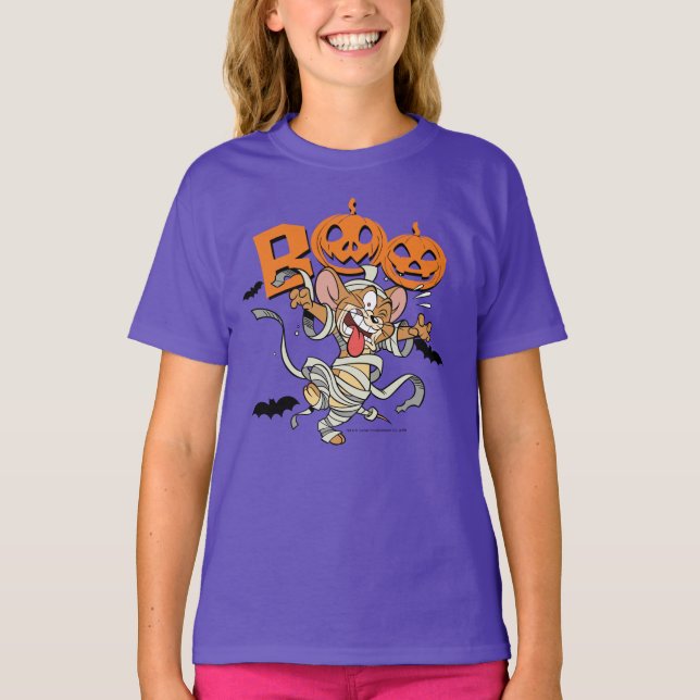 Camiseta Tom & Jerry | Jerry é tão assustador (Frente)