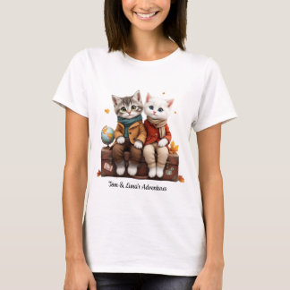 Camiseta Tom & Luna’s Adventures™ Cozy Autumn Travel T-Shir