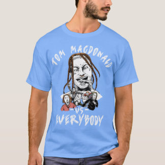 Camiseta Tom Macdonald Battle Rap Hip Hop Arte menina