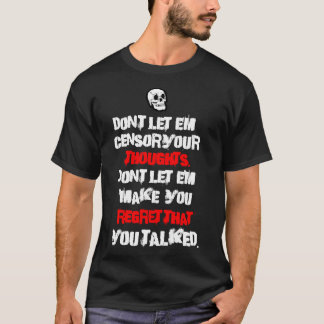 Camiseta Tom Macdonald - Letras Políticas Incorretas C