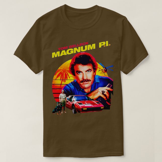 Camiseta Tom Magnum TShirt (Frente do Design)