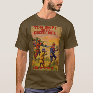 Camiseta Tom rápido e seu rifle elétrico