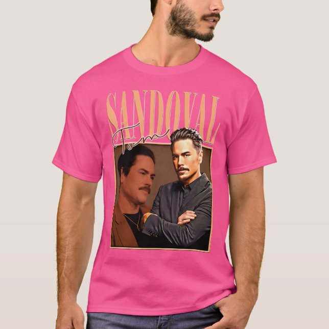 Camiseta Tom Sandoval Vintage Style (Frente)