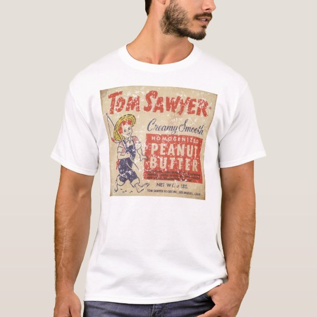 Camiseta Tom Sawyer - 1945 - afligido (Frente)