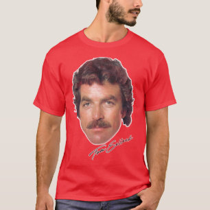 Camiseta Tom Selleck 80s Estilo Vintage Design estético