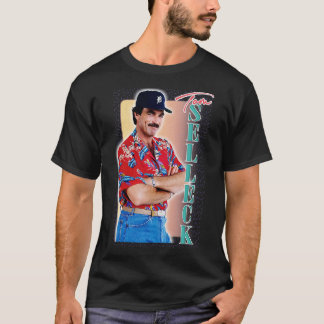Camiseta Tom Selleck anos 80 Design estético 3